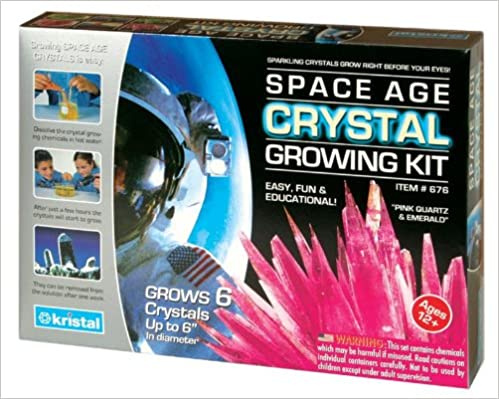 Space Age Crystal Growing Kit: Pink Quartz & Emerald (Space Age Crystals) Misc. – August 1, 2011
