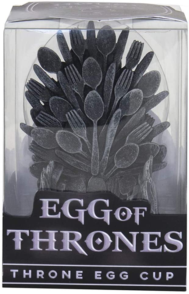 Gift Republic Throne Egg Cup, Medium, GREY