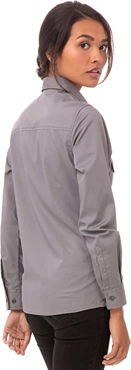 Chef Works  Double Pocket Shirt