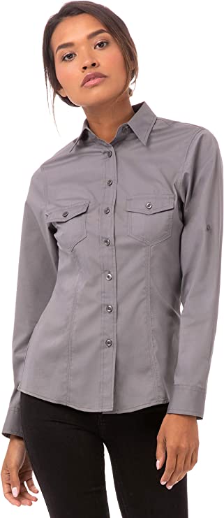 Chef Works  Double Pocket Shirt