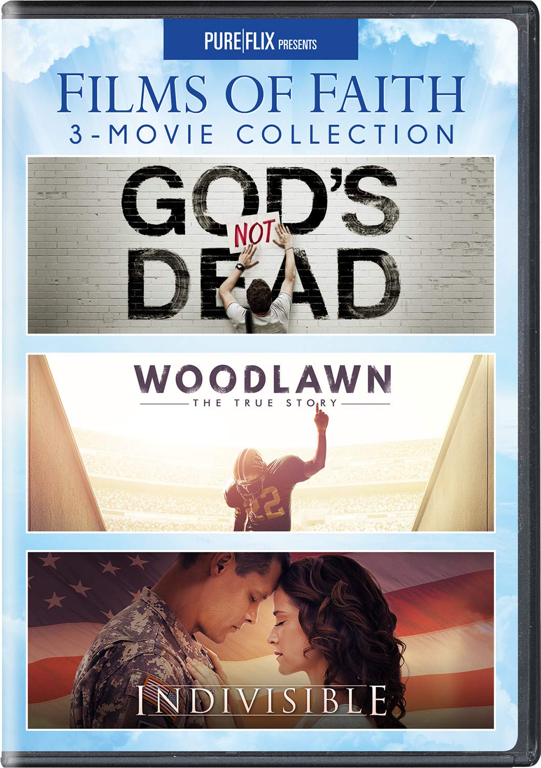 Films of Faith 3-Movie Collection (God's Not Dead / Woodlawn / Indivisible) [DVD]