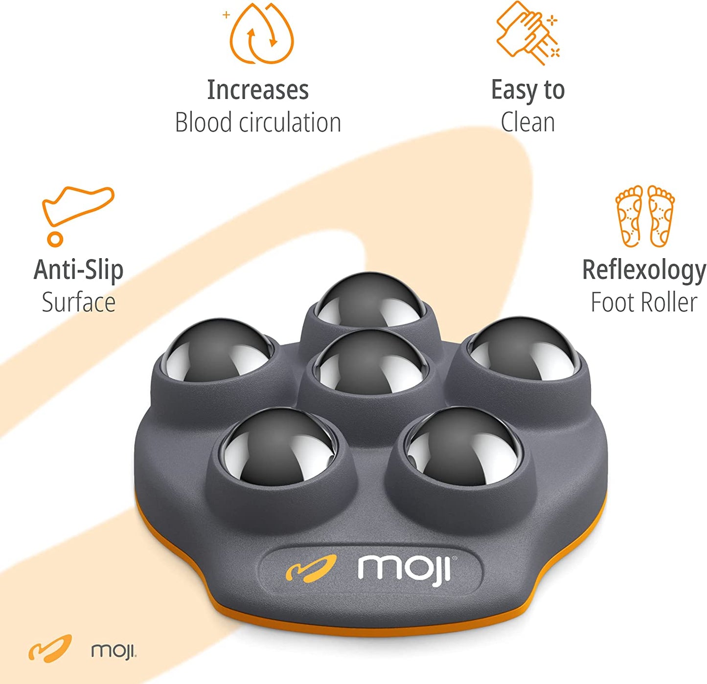 Moji Foot Pro, Compact Foot Massager for Recovery
