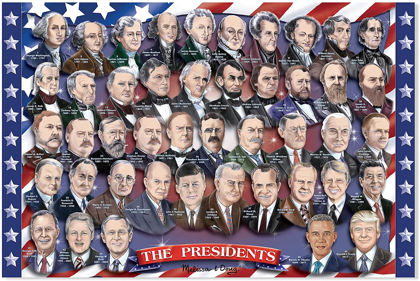 Presidents of the U.S.A. Floor (100 pc)