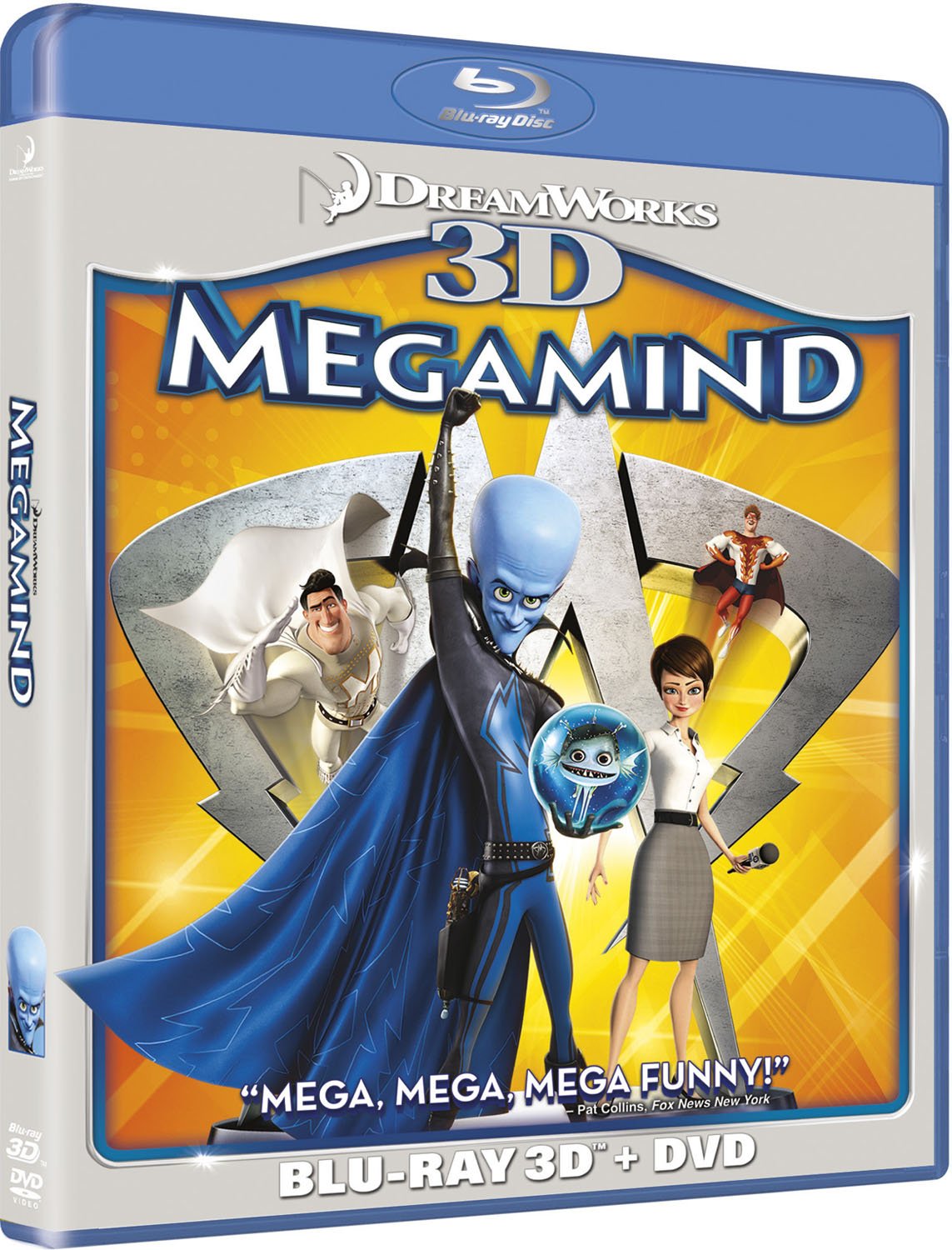 Megamind Blu-ray 3D + DVD