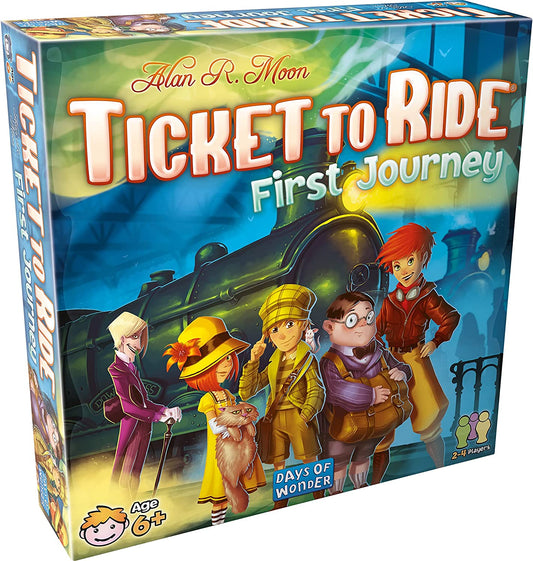 Ticket to Ride First Journey Board Game