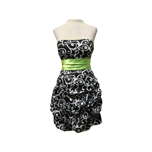 Jump Apparel Strapless mini printed Dress - Used