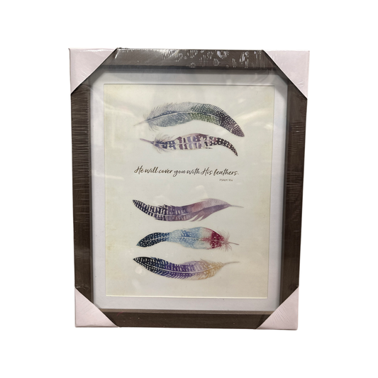 His Feathers Wall Art - Specialty