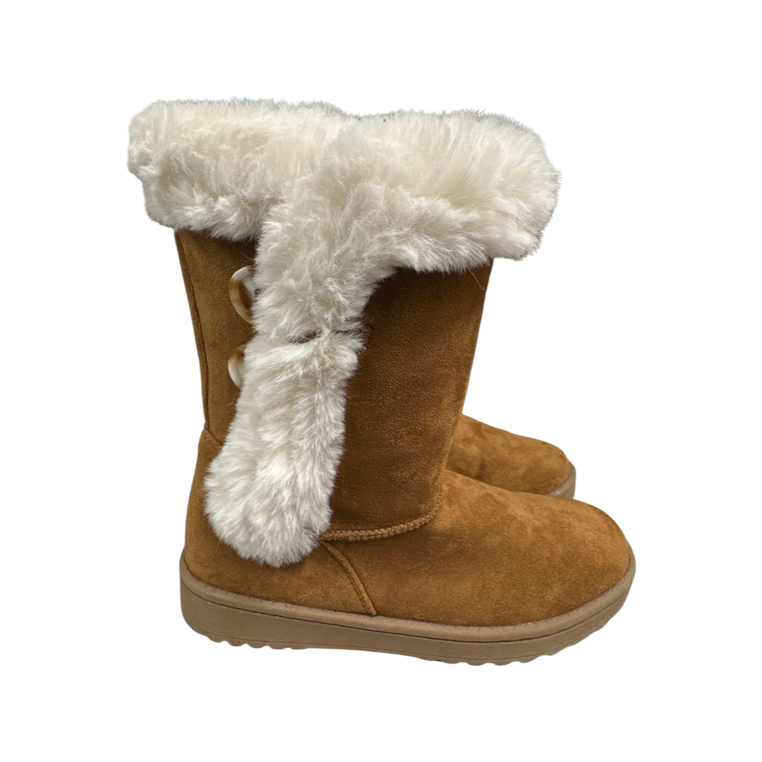Booties online with fur