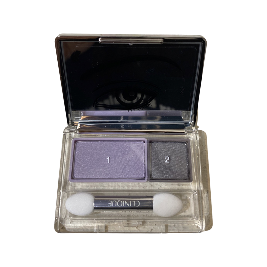 Clinique All About Crease and Fade Resistant Eye Shadow Duo - 0.07 Oz (Blackberry Frost)