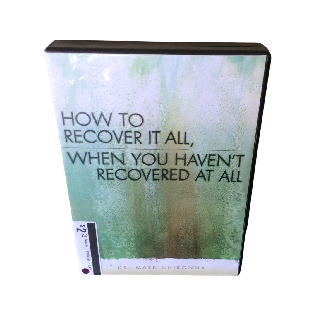 How to Recover It All DVD