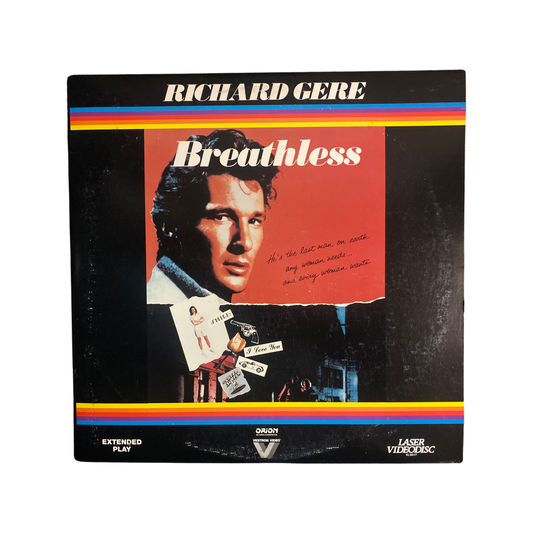 Richard Gere Breathless Laserdisc