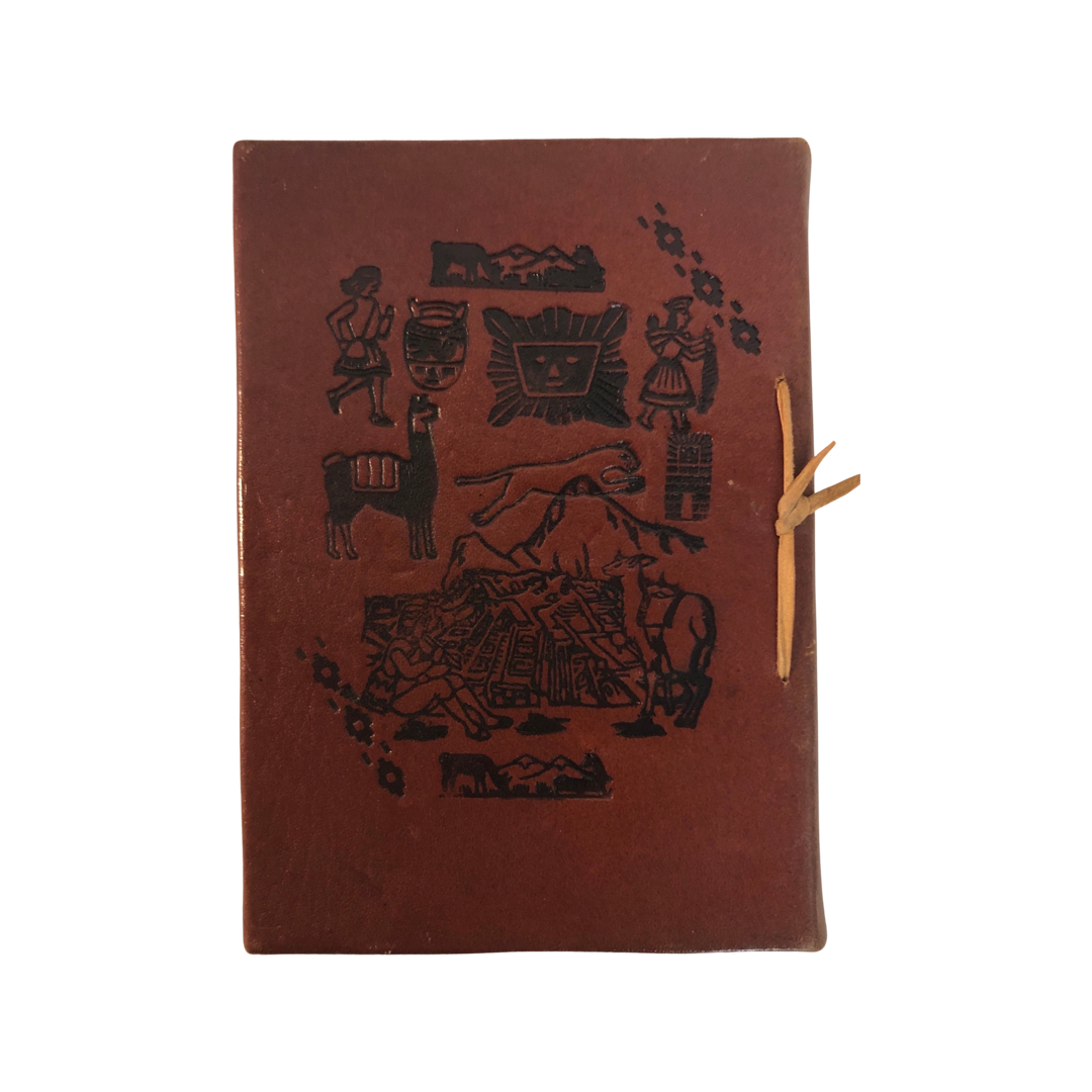Machu Picchu Leather Journal