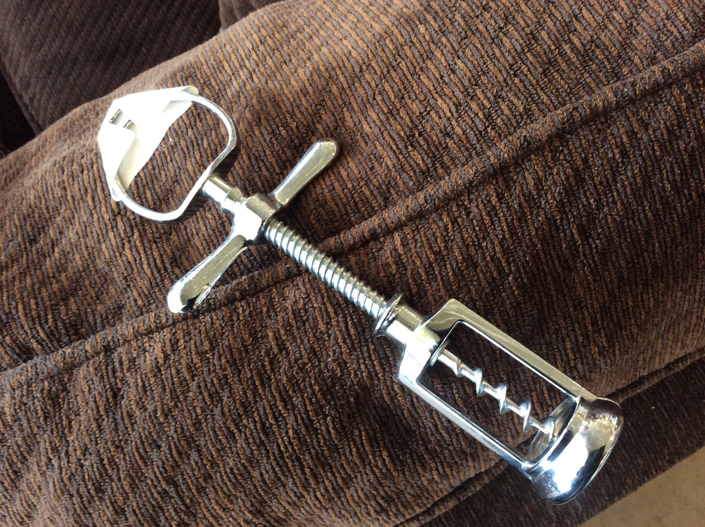 Bottle opener/corkscrew