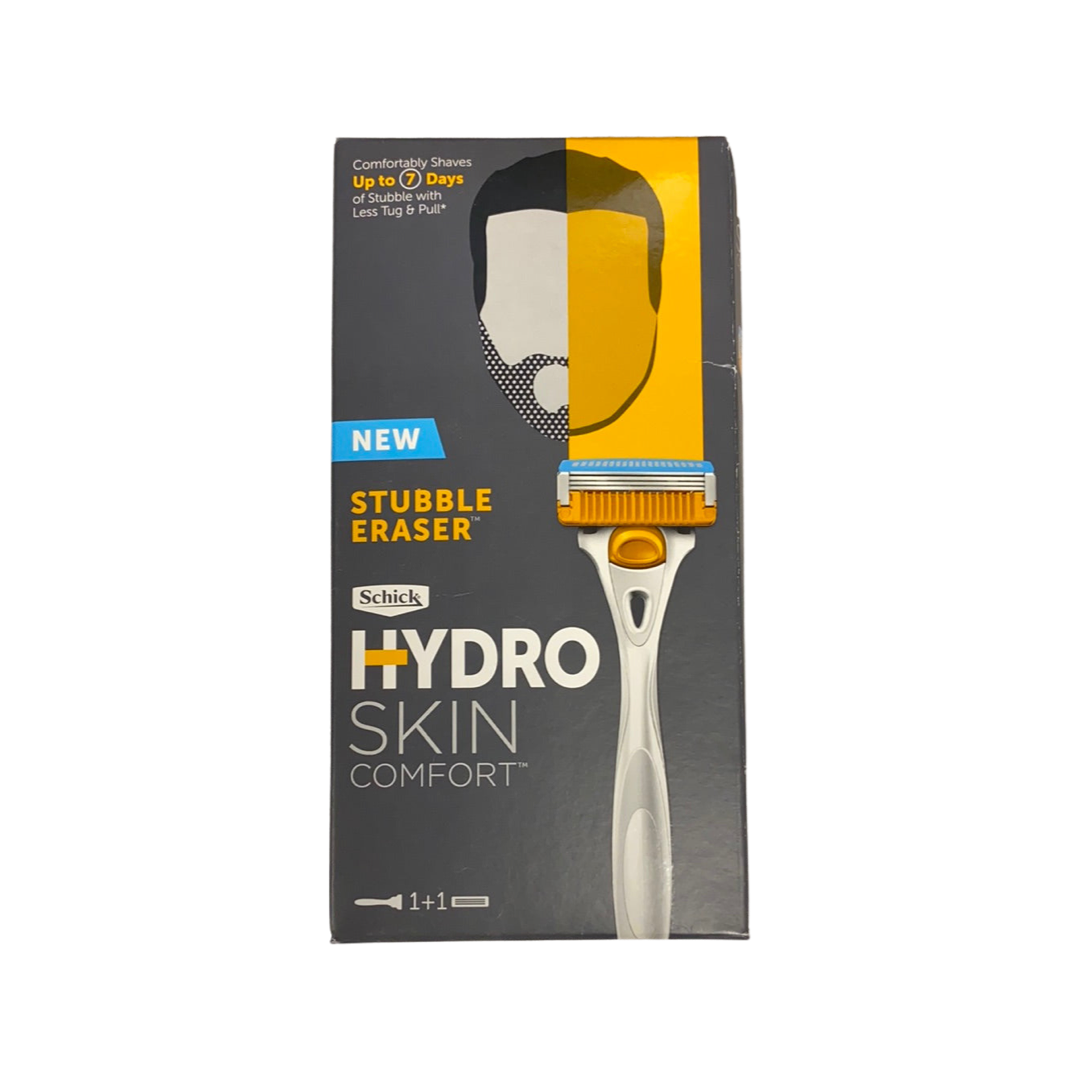 Schick Hydro Skin Comfort Razor, Stubble Eraser