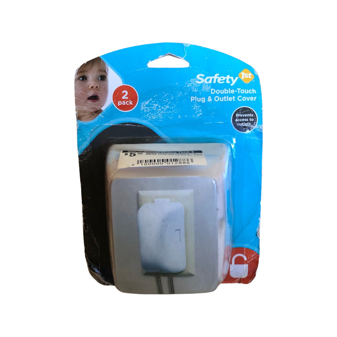 Safety 1st Double-Touch Plug & Outlet Cover