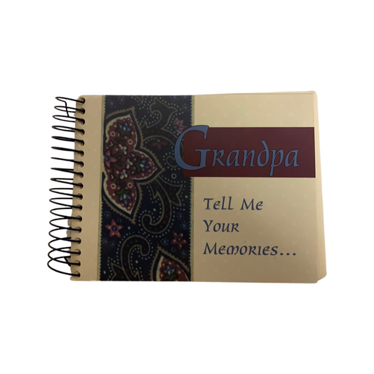 Grandpa Memories Journal