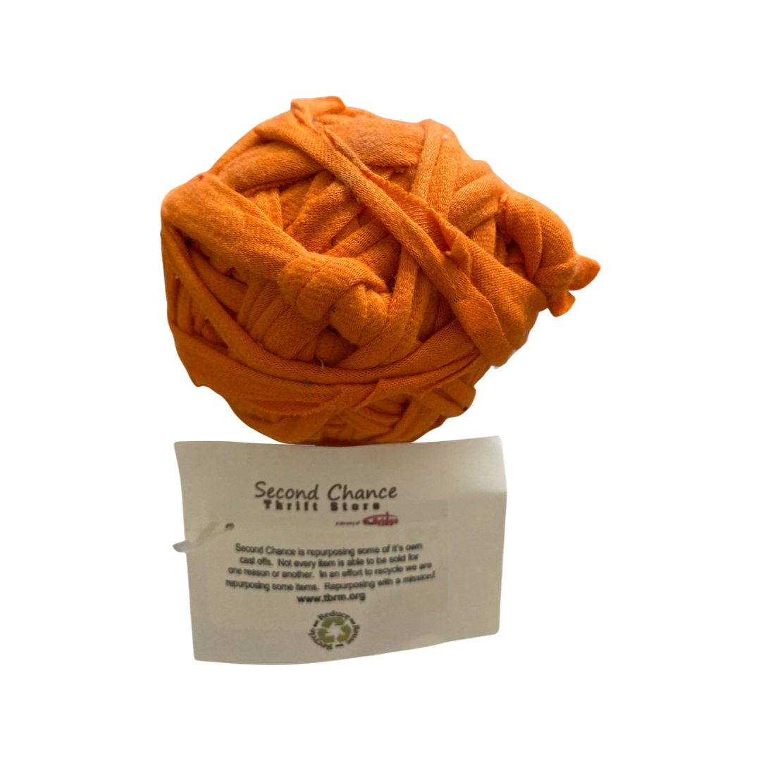 Yarn - T-shirt yarn orange