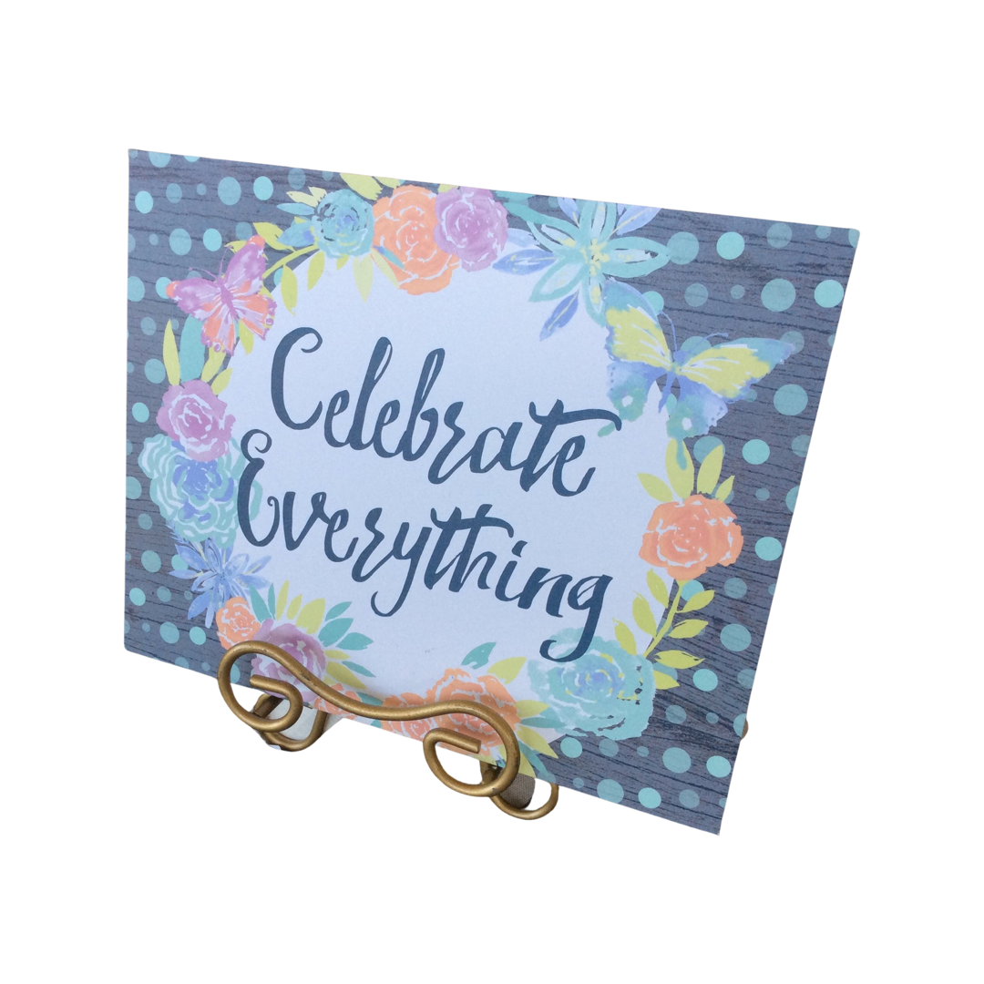 Wall art-Celebrate Everything