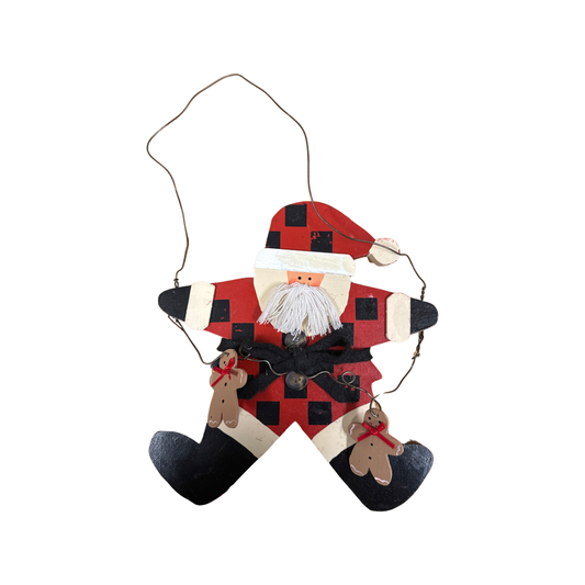 Hanging Santa Decor