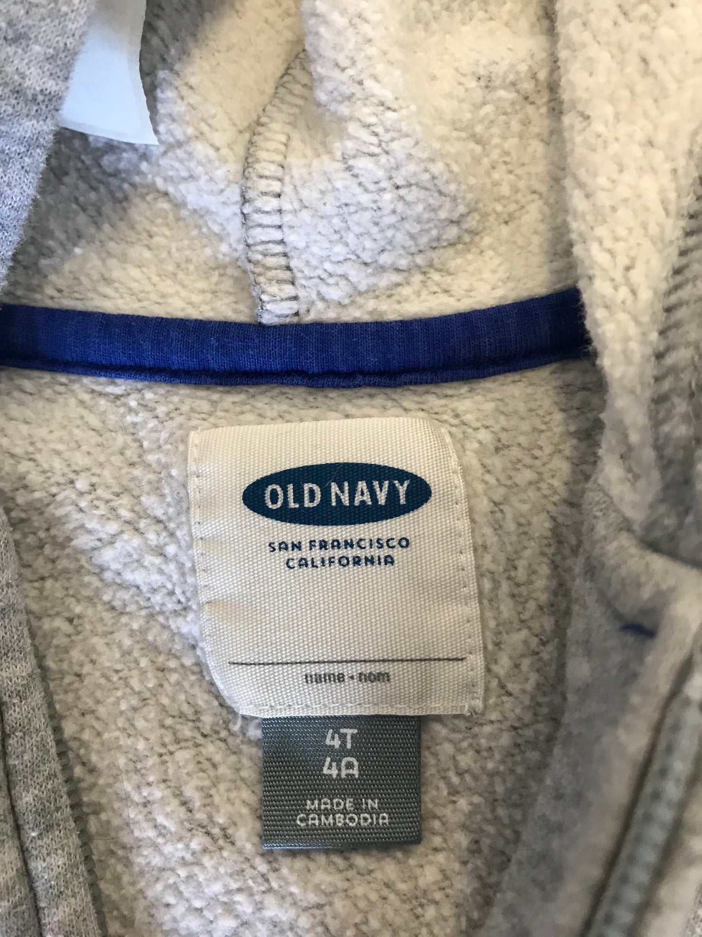 Old Navy zip-up hoodie